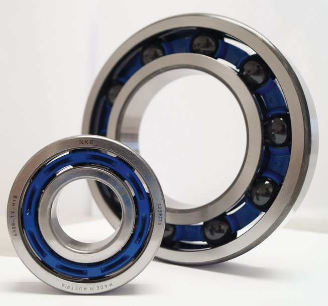 Hybrid bearings from NKE are suitable for tough industrial applications 